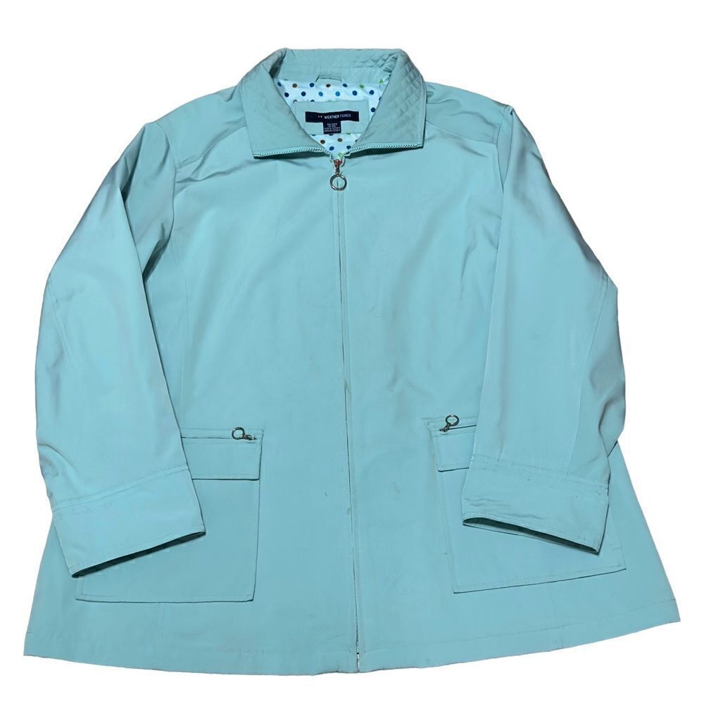 WEATHERTAMERโLightโZipย UpโJacketโSizeโ2X